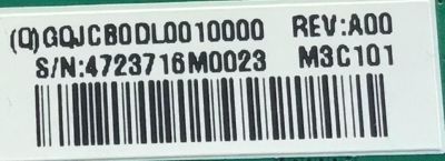 MAIN PARA MONITOR DELL / NUMERO DE PARTE GQJCB0DL001 / 715GA374-M0E-B00-0H5I / NUMERO DE PANEL TPM315WQ1 / MODELO S3220DGFC - Imagen 2